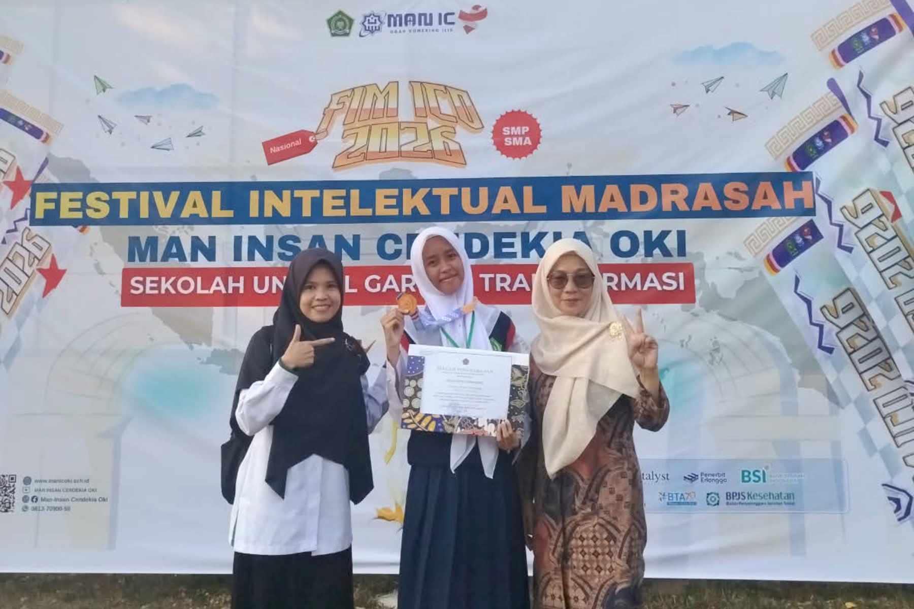 Aisyah Putri Nurhanifah Raih Medali Perunggu FIM Cabang Lomba Speech